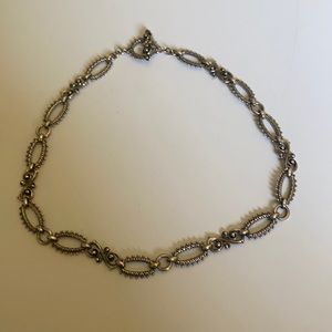 Silver Choker Necklace
